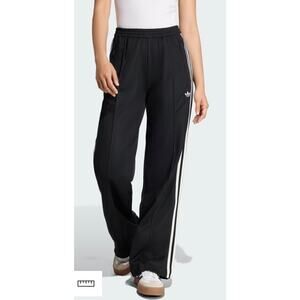 Adidas | Men's XL Classic Track Pant Black with White Stripe